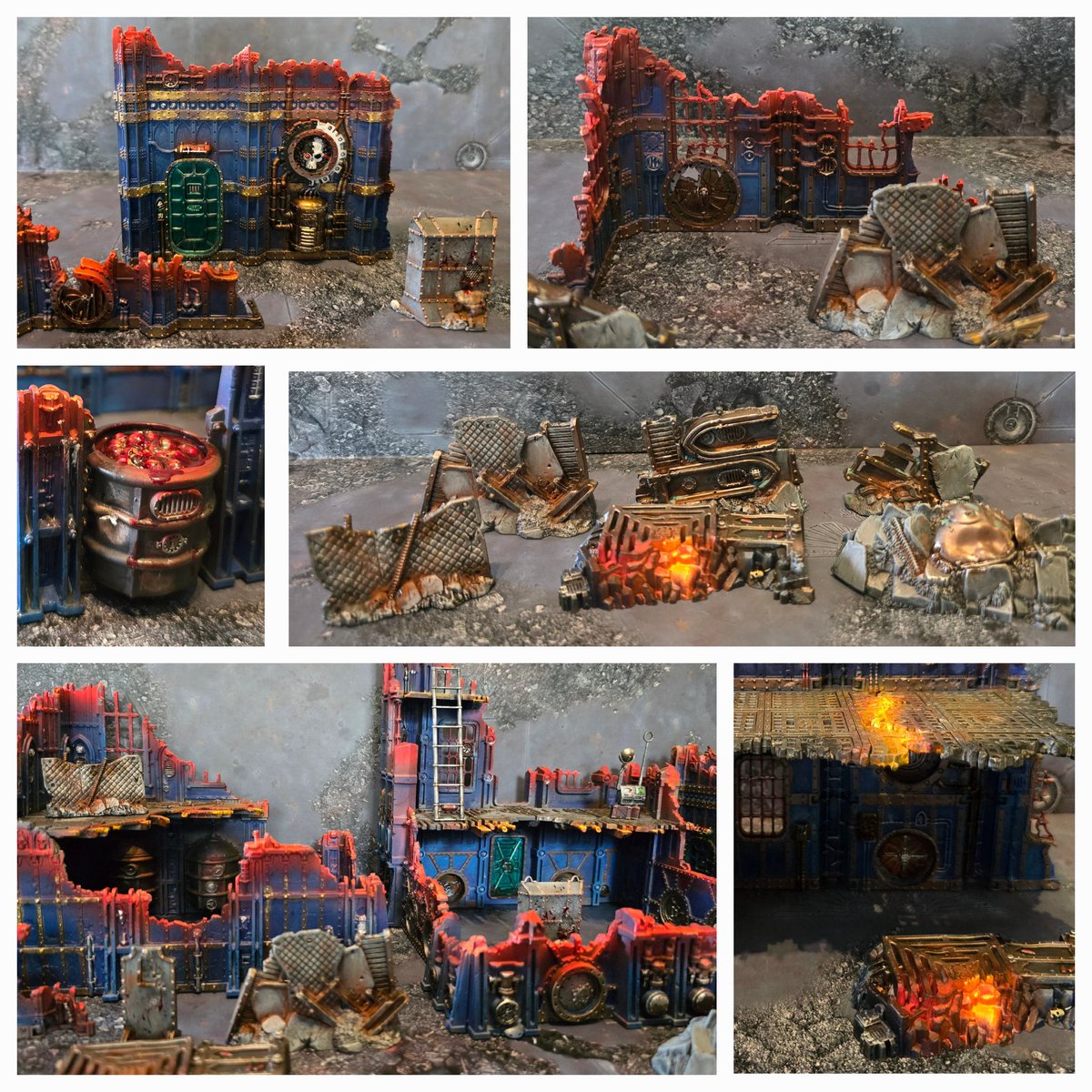 TigDaddy's tweet photo. @TheBrushSmith Finally finished my Hivestorm Terrain 🙂 https://t.co/UMutWrbzTc