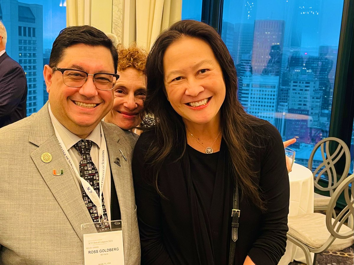 Jennifer F Tseng MD MPH (@tsengjennifer) on Twitter photo It’s not an official <a href="/AmCollSurgeons/">American College of Surgeons</a> reception until <a href="/sherrywren/">Sherry Wren</a> photobombs you & <a href="/RossFGoldberg/">Ross F Goldberg</a> It’s not an official <a href="/AmCollSurgeons/">American College of Surgeons</a> reception until <a href="/sherrywren/">Sherry Wren</a> photobombs you & <a href="/RossFGoldberg/">Ross F Goldberg</a>