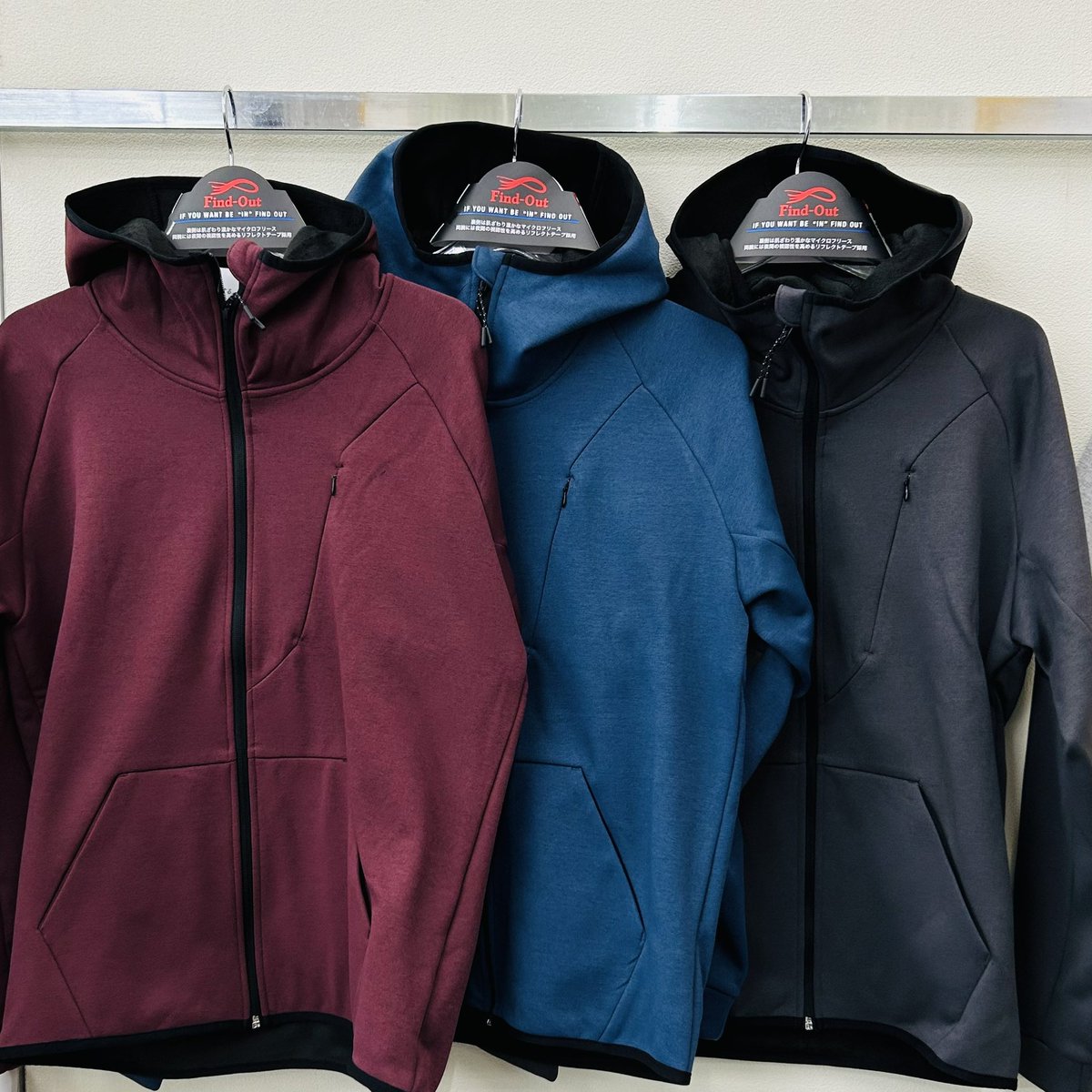 ✨入荷情報✨ 【テックウォームフリースフーディー】 M〜3L 2900円税込 
