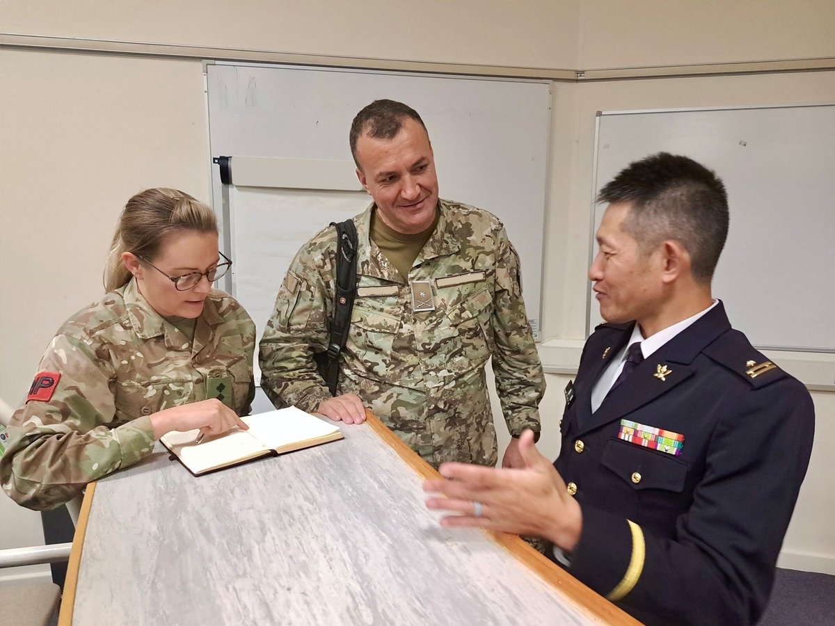 JGSDF_pr's tweet photo. #JGSDFparticipated in Gender Advisor Course (#GENAD) in the Kingdom of Sweden and Human Security in Military Operations Course in the United Kingdom from OCT 7 to 18, 2024.@ModJapan_en https://t.co/wYWVLu5EKD