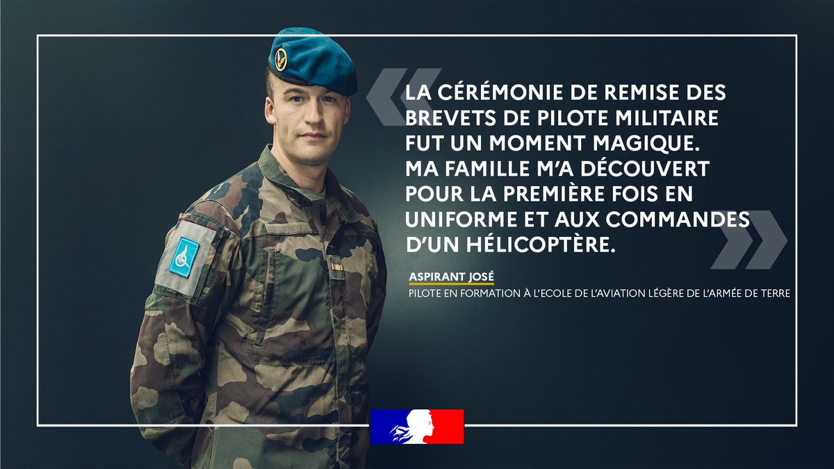 Armees_Gouv's tweet image. 🎙️  #Defcast | L&apos;aspirant José, ancien chasseur alpin, a pris son envol✨.

👉 Partez à la rencontre de ce militaire de l&apos;@armeedeterre qui a suivi son rêve pour devenir pilote d’hélicoptère 🚁 !

🔗 podcastics.com/podcast/episod…