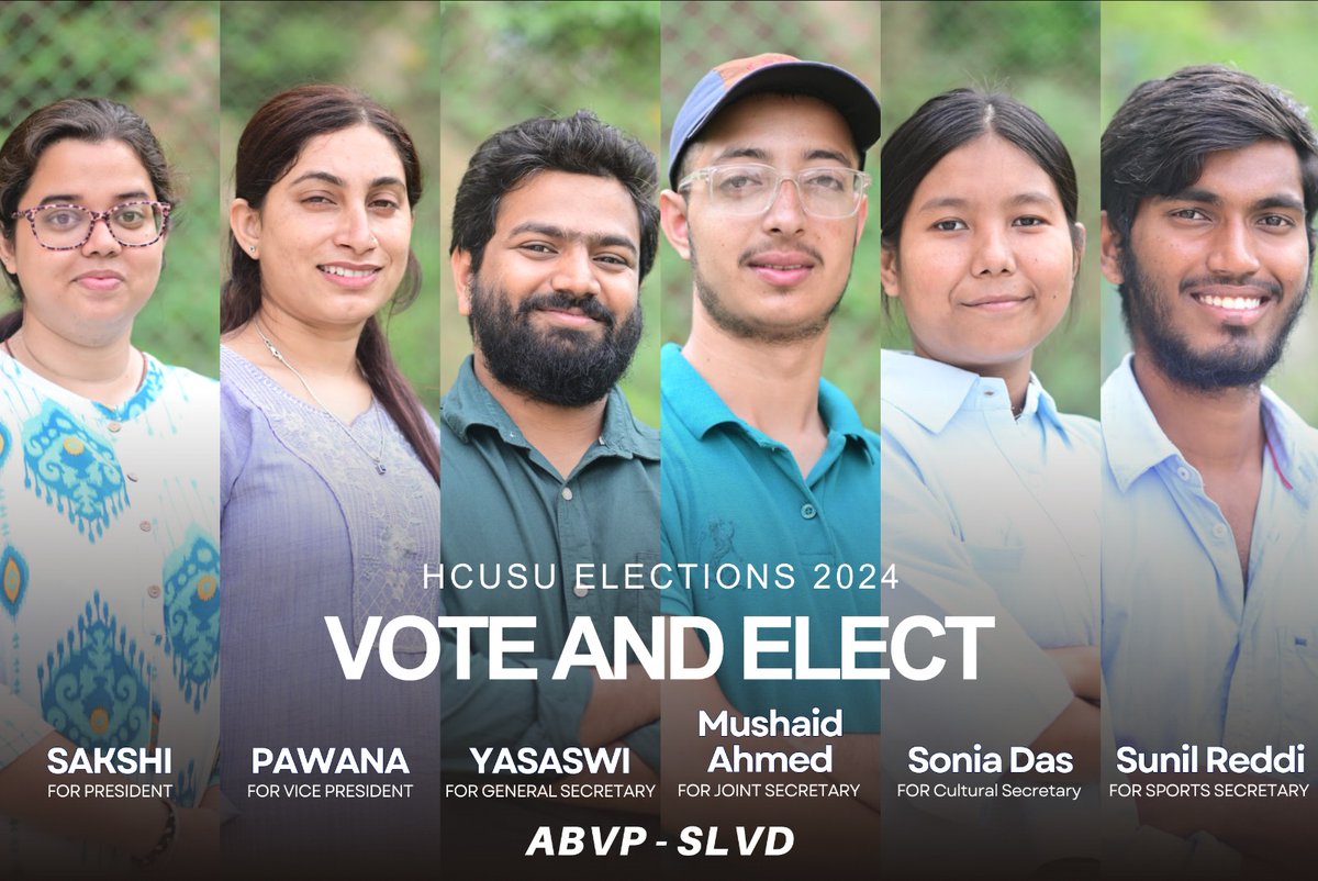 ishaliniverma's tweet photo. पूरा #HCU बोल रहा है 
परिषद् का पैनल जीत रहा है । 
#VoteandSupportABVP 
#UoHCU 
#HCU
#HCUSUElection2024 https://t.co/z1MkJ3w7ek