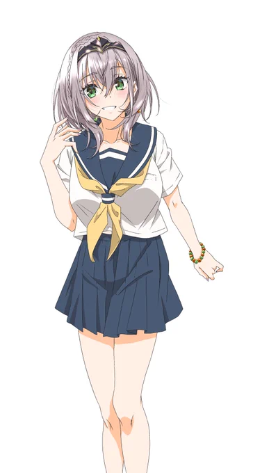 んおぎだああああああああ今日もがんんんんんんんばるめちゃくそねむいそんなことより今日は!セーラー服な団長〜!!!! 