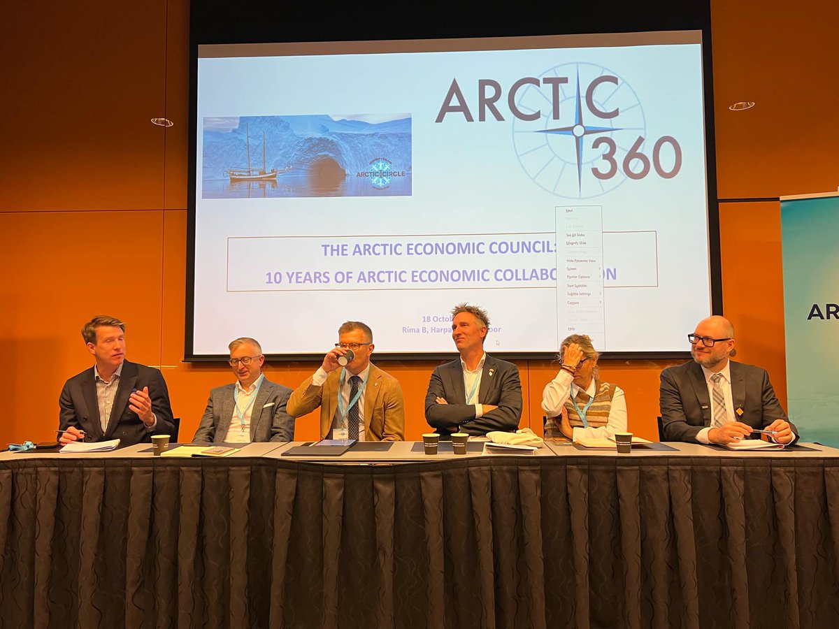 Mads Qvist Frederiksen (@madsfred) on Twitter photo Every year <a href="/_Arctic_Circle/">Arctic Circle</a> seems bigger and busier. This year no exception with <a href="/ArcticEcom/">Arctic Economic Council</a> speaking at 14 sessions and plenty of bilateral meetings and handshakes. Now it is time to follow-up Every year <a href="/_Arctic_Circle/">Arctic Circle</a> seems bigger and busier. This year no exception with <a href="/ArcticEcom/">Arctic Economic Council</a> speaking at 14 sessions and plenty of bilateral meetings and handshakes. Now it is time to follow-up