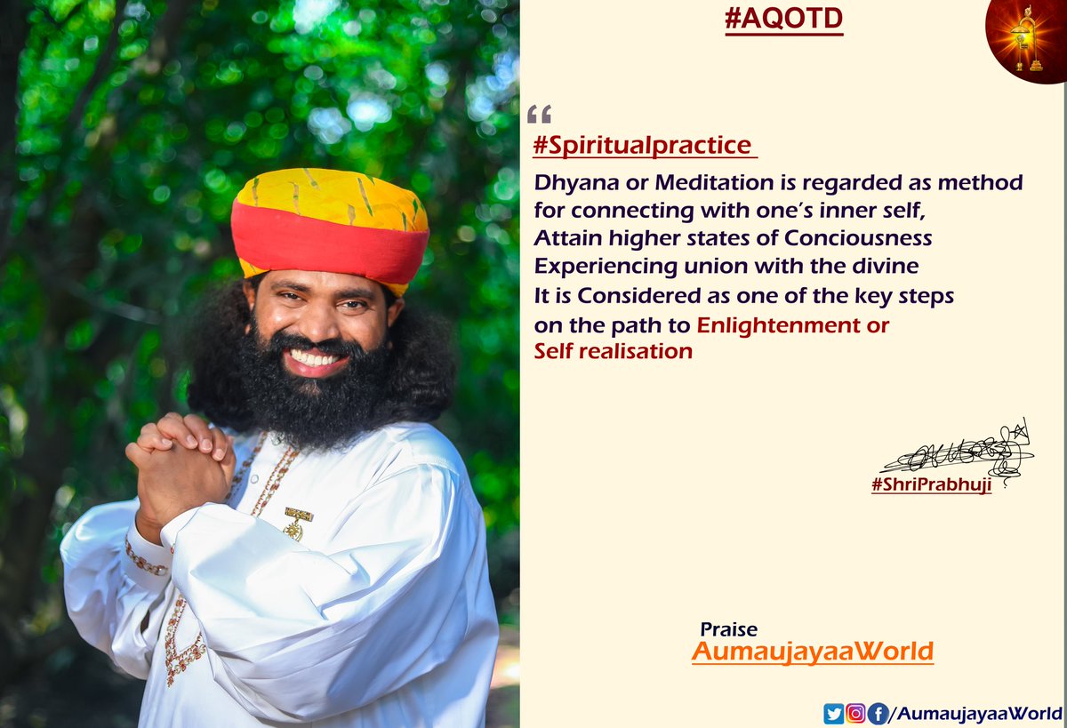 aumaujayaaworld's tweet photo. Aumaujayaa Quote of the Day 
#Spiritualpractice #AQOTD #ShriPrabhuji #spmaestro #Aumaujayaaworld #AumaujayaQuotes #Inspiredlives #Souljourney #Inspirationalquote  #bhfyp #praiseaumaujayaaworld #Soul #DestinyofSoul #MAHAAGURUBlessings #SoulEnlightenment #Consciousness #SoulAnthem https://t.co/dWwfmZahzG