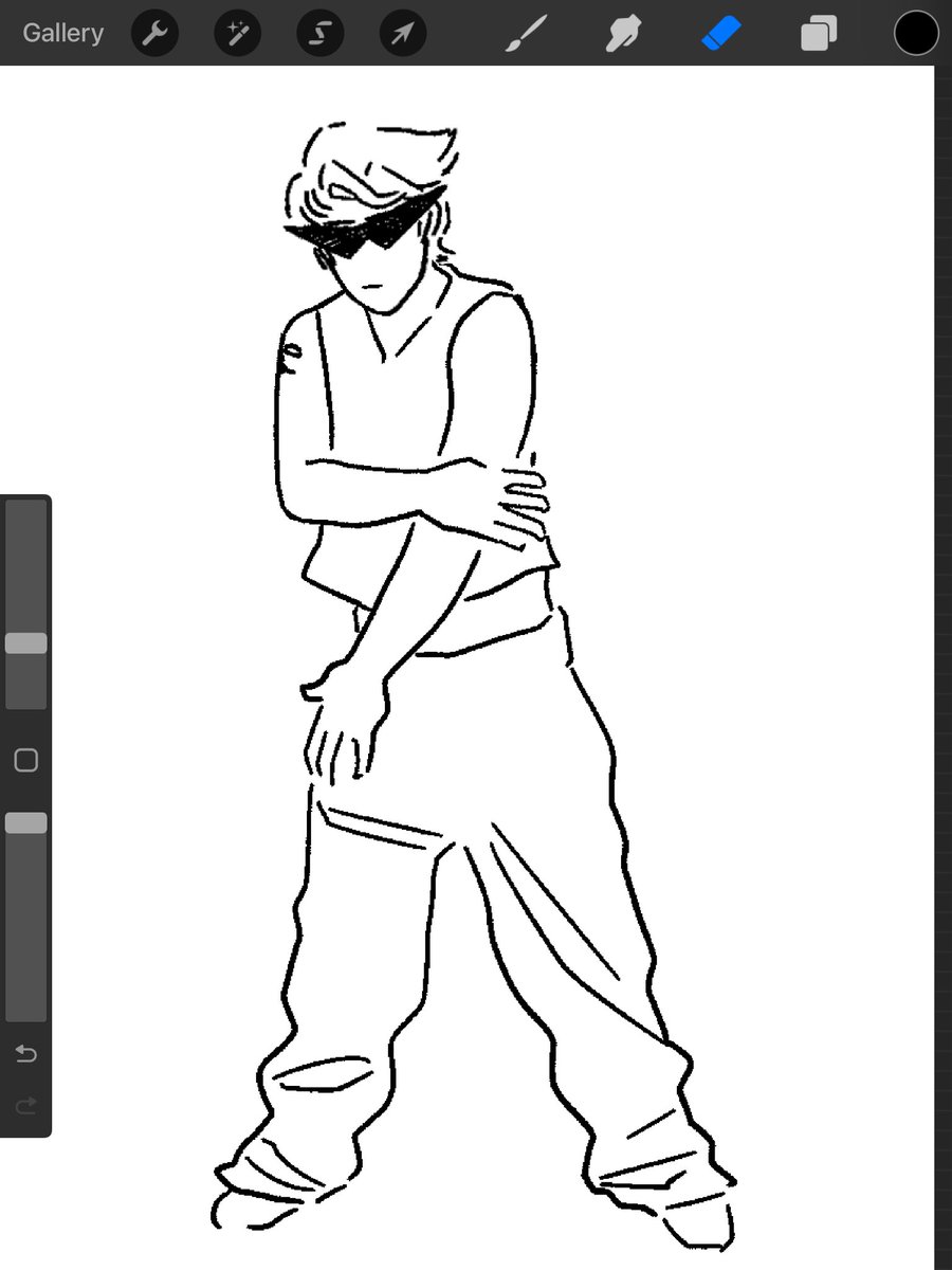 centaurware's tweet image. posting sketches hi. dirk strider on the mind