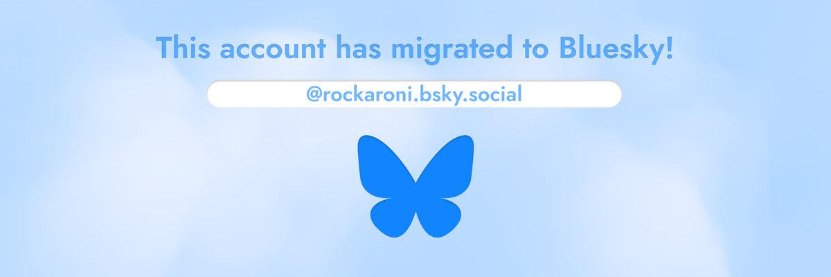 I made a twitter banner anyone can access and edit to display their new BlueSky username on their current profile! It's a community Figma asset for freeee~ 🦋💙✨ tinyurl.com/5y2v8y5y