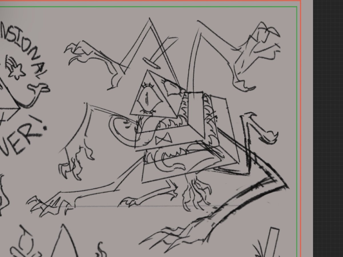 the blue skiers seem to like this crappy nightmare bill sketch so y’all can get it too