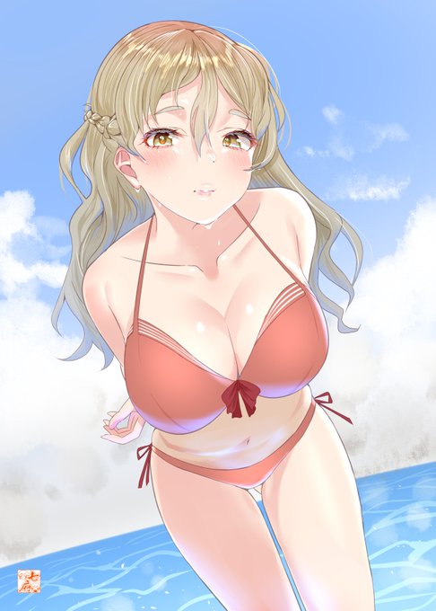 チキンマンさんのザラ合同の水着ザラ姉さんです 