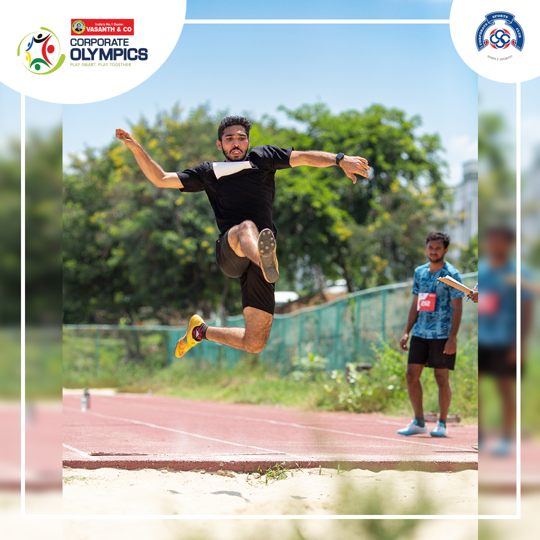 Csc_chennai's tweet photo. Corporate Olympics 2024 Season 3 - Long Jump 

For details 
email : jb@corporatesportsclub.in 
Call : 9884464565 https://t.co/KScyhwDhcq