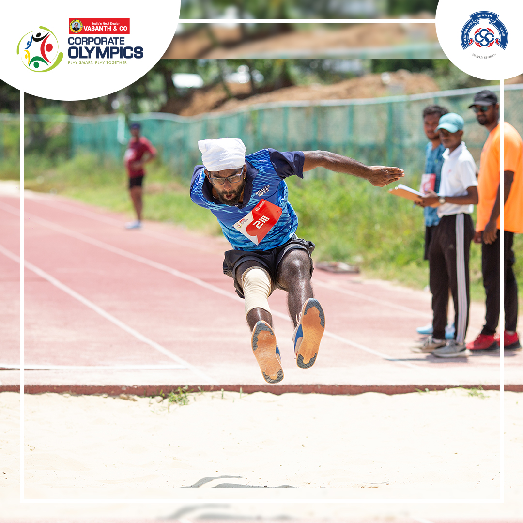 Csc_chennai's tweet photo. Corporate Olympics 2024 Season 3 - Long Jump 

For details 
email : jb@corporatesportsclub.in 
Call : 9884464565 https://t.co/KScyhwDhcq