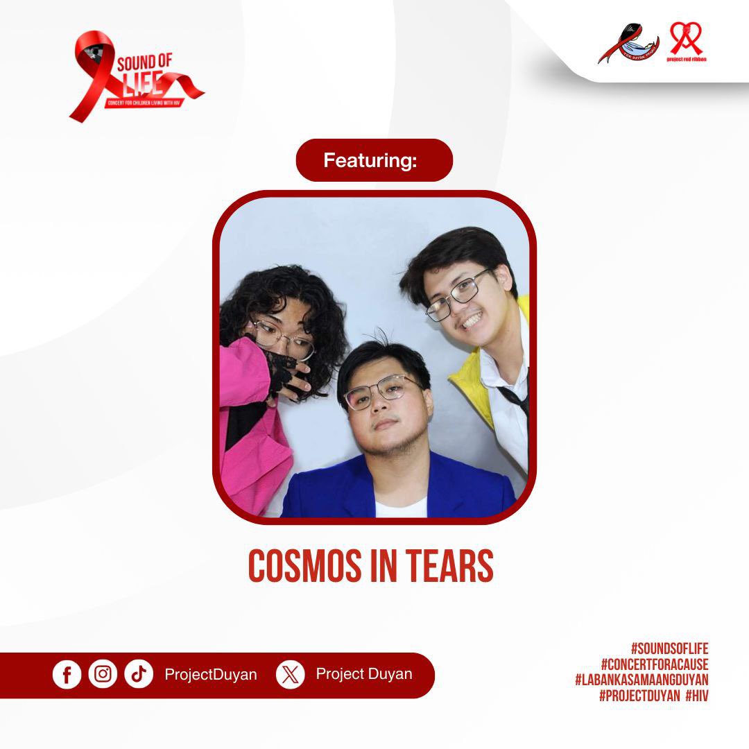 ProjectDuyan's tweet photo. Papalapit na nang papalapit ang pagbibigay ingay sa ating gabi ang mga bandang may iisang layunin—ang tulungan ang mga batang may HIV ng Project Duyan

Ating kilalanin ang mga nagbukas ng kanilang puso upang bigyan tayo ng gabing punong puno ng magandang melodiya🎶 https://t.co/WXGrujAzNq