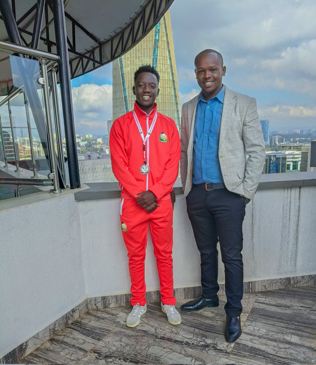 Fine morning with the finest striker and superstar <a href="/aldrineKibet10/">Aldrine Kibet</a> 

The future is super bright for you lad.