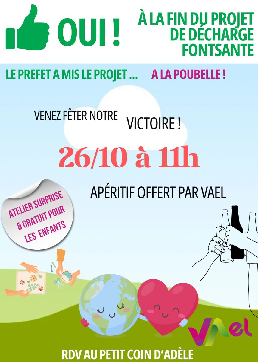 vael83440's tweet photo. Venez célébrer avec nous la décision de notre préfet mettant fin à ce projet d'une autre époque. Rdv aux Esterets du Lac Montauroux #fontsante 🫷 https://t.co/HhFBd0jXUG