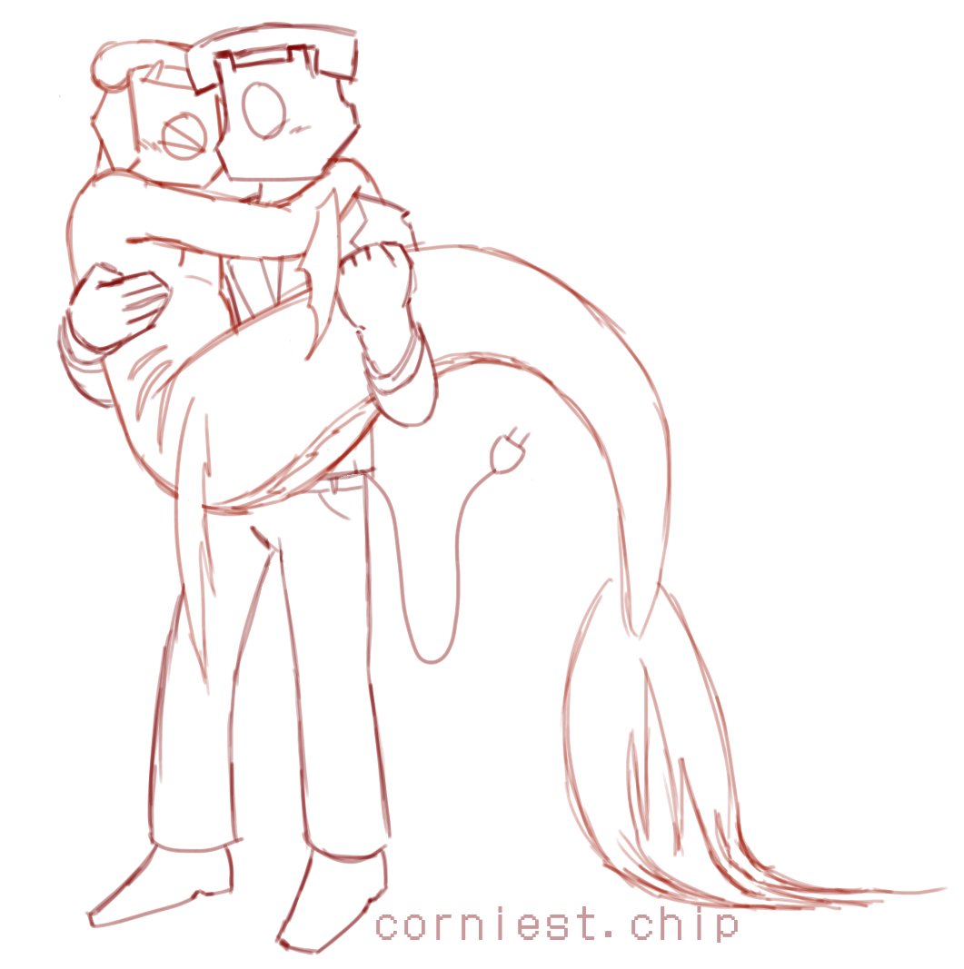 TheCorniestChip's tweet photo. omg wait i completely forgot about this picture i drew for my mermaid dsaf au back in june
i was scared to post it cause its #steter LOL
might explain the au later... if anyone interested https://t.co/Xs91NJLZLw