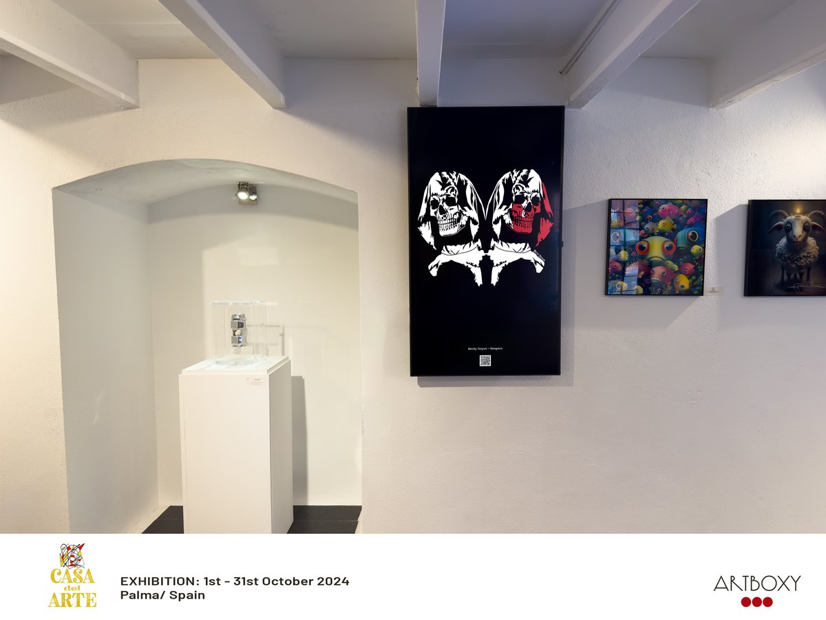 Reapers hanging at Casa Del Arte in Palma until October 31!
⁠
#horrorfam #horrorcommunity #horrorfamily #horrorartist #horrorfans #horrorart #horrormovies #horrorartists #horrormovie #maineartist