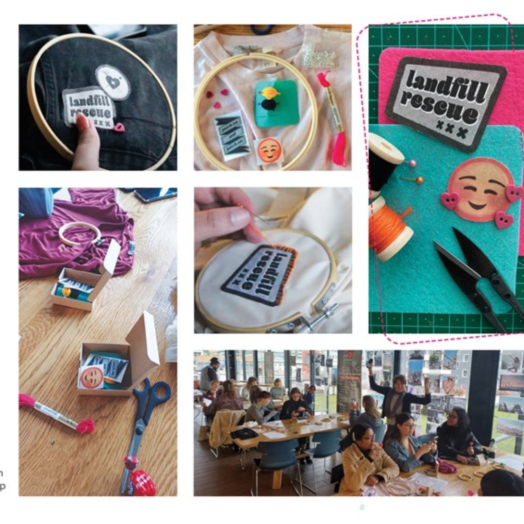 gdesigncenter's tweet image. A big round of applause to GDC student Henriette Rademan, whose project, Rebel Stitches: Mending Activism, has been named a finalist at the Loeries 2024!

Explore the Loeries finalists here: encr.pw/WB9vO

#Loeries2024 #GDC  #ActivismThroughDesign #DifferentByDesign