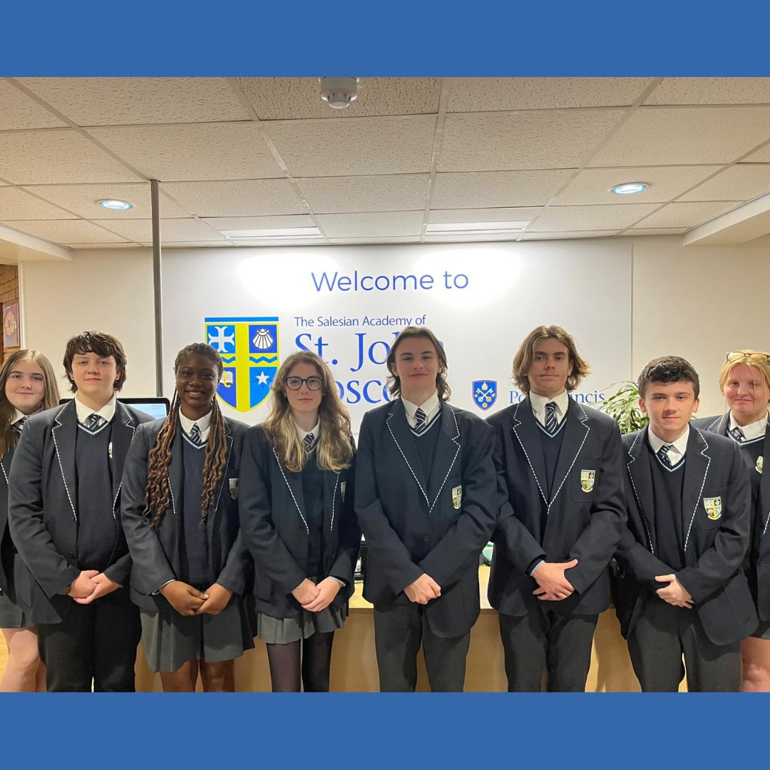 SalesianAcademy's tweet image. Well done to our Year 11 leadership team who have already worked their socks off planning and executing some fantastic ideas.

We have also been delighted this month to appoint our wonderful Head Boy and Head Girl Jack and Matilda ⭐️

#RUAH #SASJB #StudentLeaders #SchoolCommunity