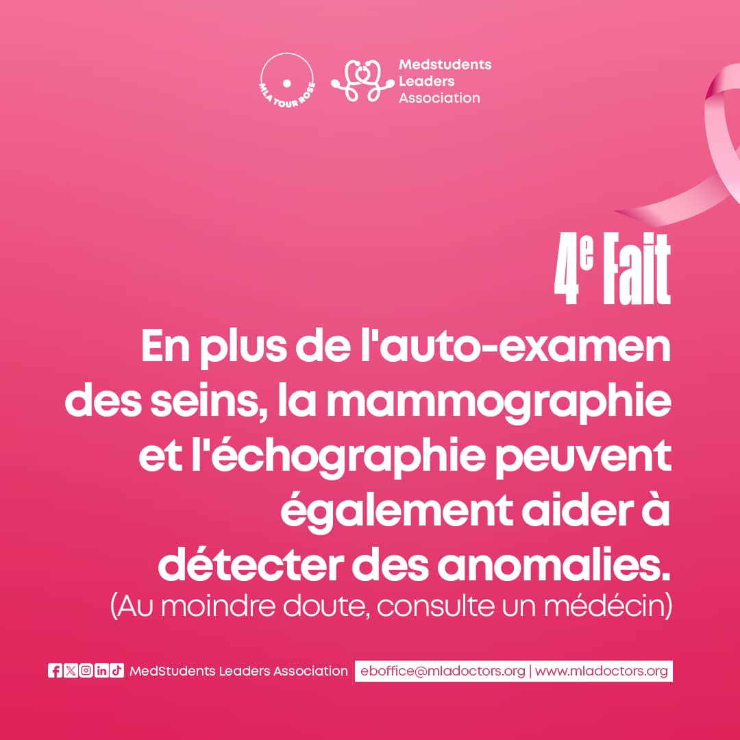 wilfried_Akue's tweet photo. Important à savoir sur le cancer du sein ! (Suite)
#MLA #MlaTourRose2024 #OctobreRose #FaitsSurLeCancer https://t.co/RCdvopeRo9