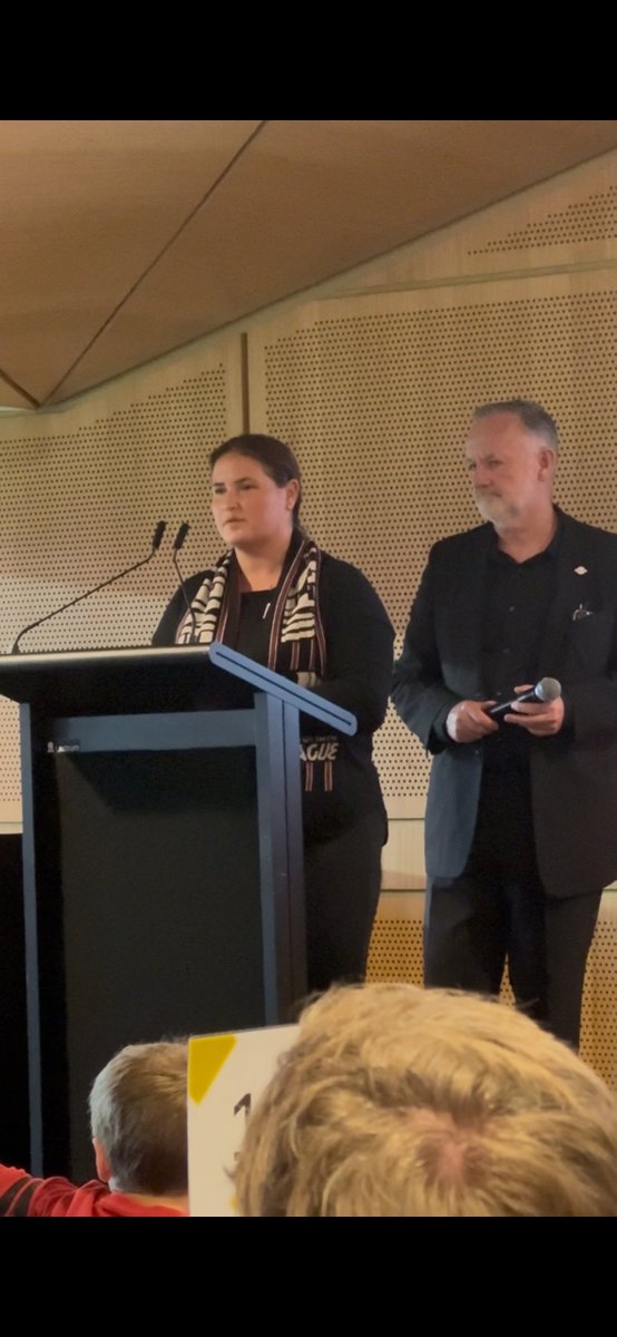 rtsgnsw's tweet photo. Thank you @TransportforNSW & @wswanderersfc for the TowardZero round invite! Katie Dokmanovic shared her poignant story, driving home the need for better road safety measures. #RTSG #RoadSafety #TowardZero https://t.co/zQOw1eVomX