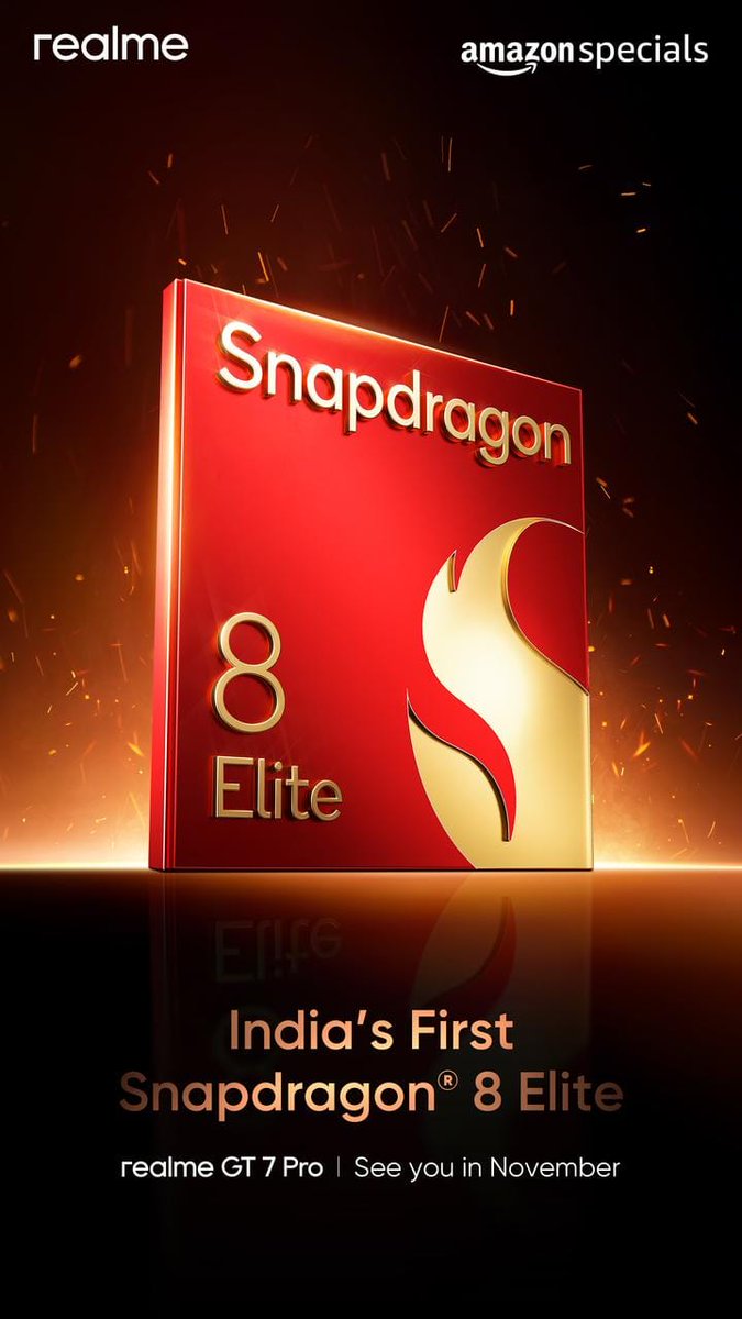 Get ready to be amazed by the realme GT 7 Pro, where top-tier specs, stunning aesthetics, and advanced AI come together! #GT7ProFirst8EliteFlagship