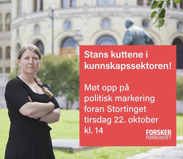 Forskerforbundet UiO (@forskeruio) on Twitter photo 