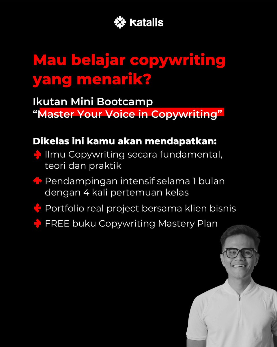 ccoqelich's tweet photo. guyss ada yang mau ikutan kelas bareng aku gakk? nanti kalo beli lewat link aku, dapet harga 499k. Daftar kesini https://t.co/OXJKJW2R8z

apa aja yg bakal kita pelajari dan dapet? Kepoin sini👇🏻 https://t.co/6Mu6VyE8Sc