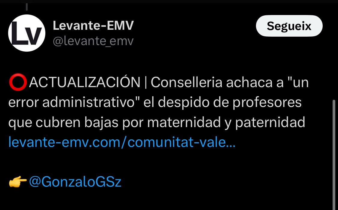 Algú ho ha d’haver signat, no? Ha sigut a consciència, no li pegueu més voltes. No hi ha cap errada: ho han fet sabent què feien i els han pillat. Cregueu-me: les ordres s’han de signar sí o sí pel responsable polític. Ens estan mentint uns ineptes incompetents i mala gent.