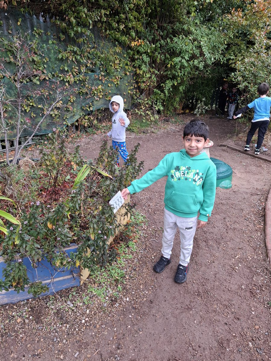 ms_lawson_class's tweet photo. Maths challenges in the garden #mathsweek2024 https://t.co/9IBx4XD7lu