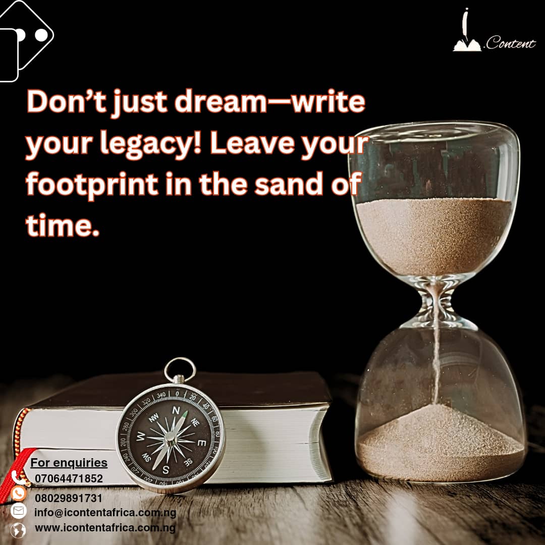 icontentafrica's tweet image. Share your expertise and experience with the world with a professionally written book.

Book a free thirty minutes book consultation with us today.

Send us a DM to begin or email: info@icontentafrica.com.g 

#bookwritingservice #ghostwriting #writingservice