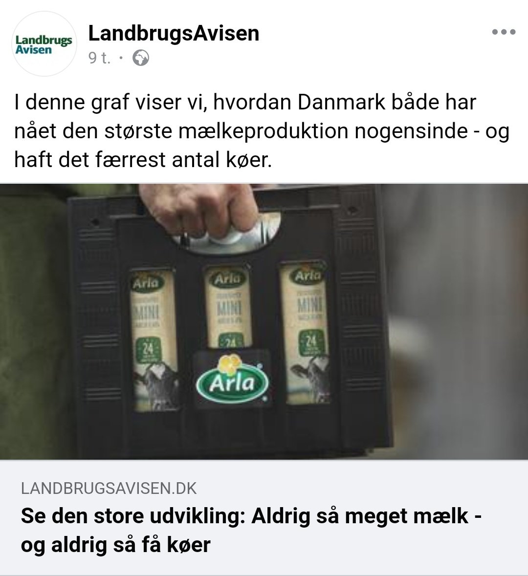 Det er ikke noget at være stolt af