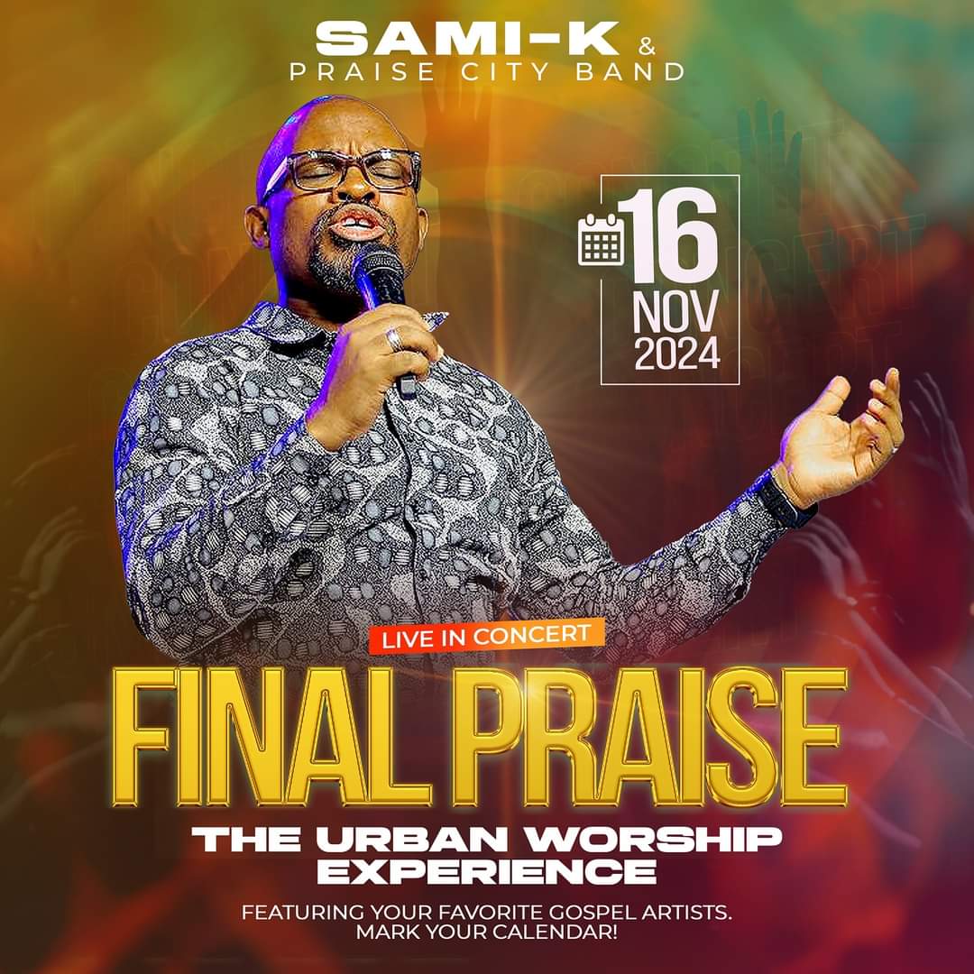 AndrewSerwadda2's tweet photo. Nze ngamba nti November is indeed a month to remember
For example this #FinalPraise Worship Experience by @ministasami & the @praisecityband
16th November
"save the date" https://t.co/y388BOyF8B