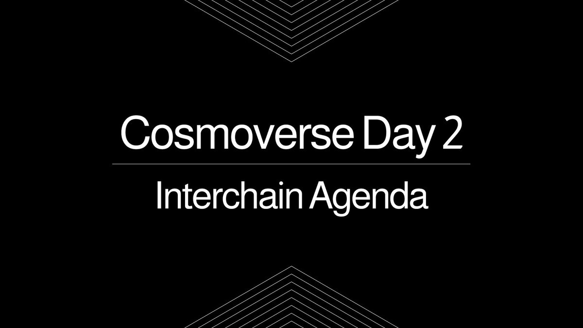 Ready for Interchain Day on Day 2 of Cosmoverse 2024?

Join us in our dedicated Interchain Room to meet the team, hear from #interchain projects, ask questions, and join the conversation ⬇️

Keynotes on the Interchain Stage

Interchain Highlights - 11:30 AM GST

@SkipProtocol