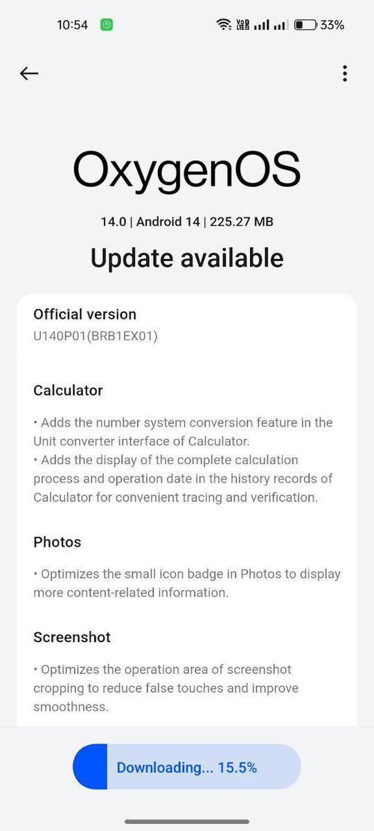 techaryan2610's tweet image. OnePlus 9RT Got New Update🔴

@OnePlus_IN 
#OnePlus #OnePlus9RT #NeverSettle