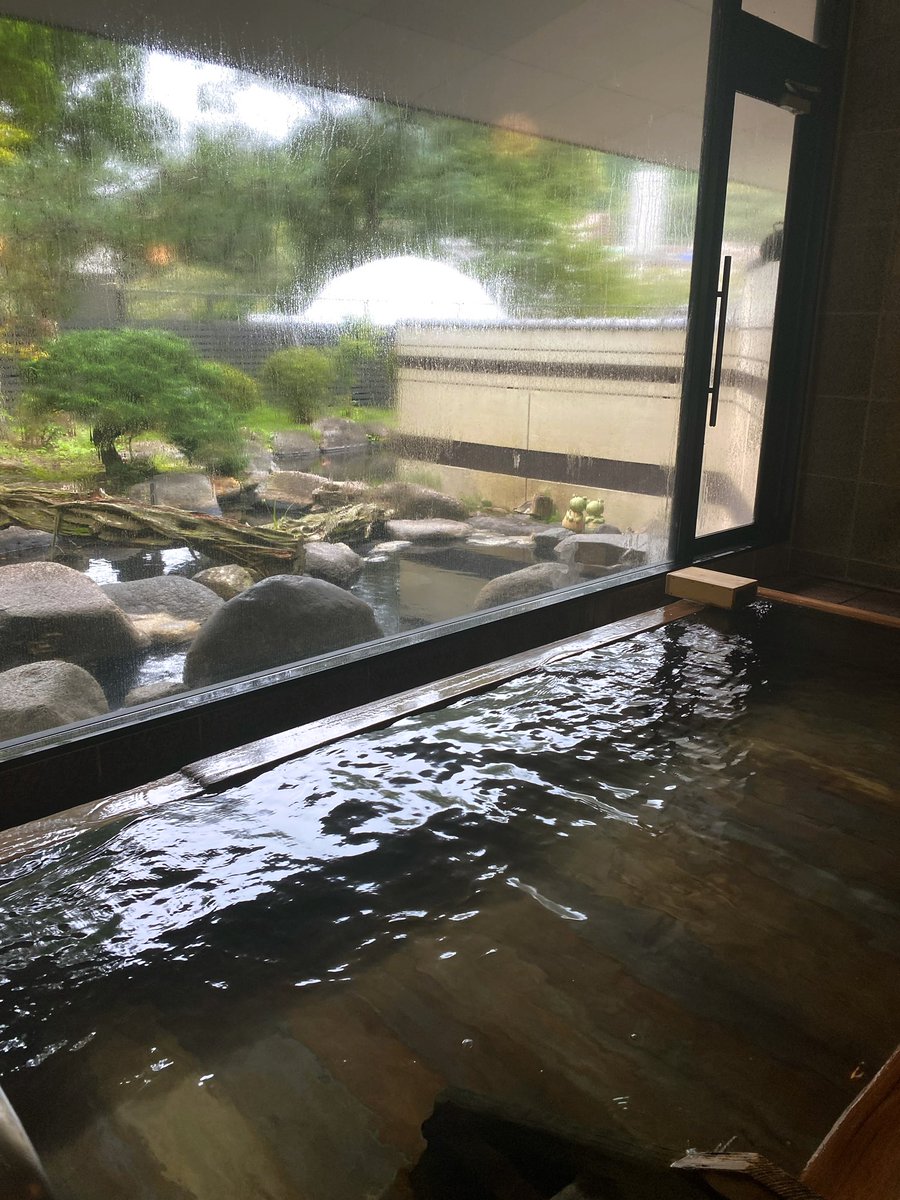 top20per_inns's tweet image. ニャンズがお出迎えしてくれた温泉