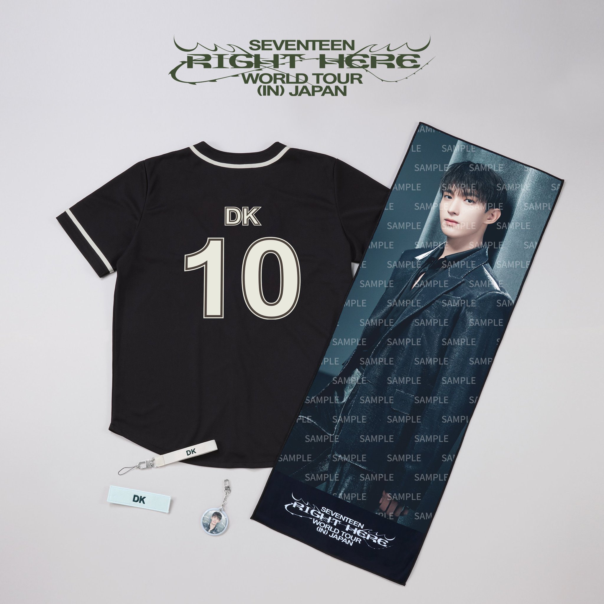 新品SEVENTEEN RIGHT HERE ドギョム DK ユニフォームシャツ