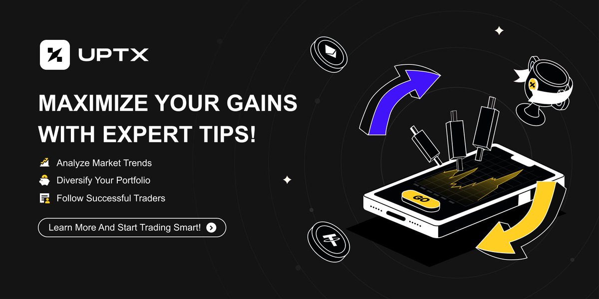 💡#UPTX ile daha akıllıca işlem yapın!
Yenilikçi kopyalama ticareti özelliğimizle, en iyi tüccarların stratejilerini otomatik olarak yansıtabilirsiniz. Güvenilir tüccarları keşfedin ve hareketlerini gerçek zamanlı olarak kopyalayın!📈

👉🏻 uptx.com

#Crypto #stocks