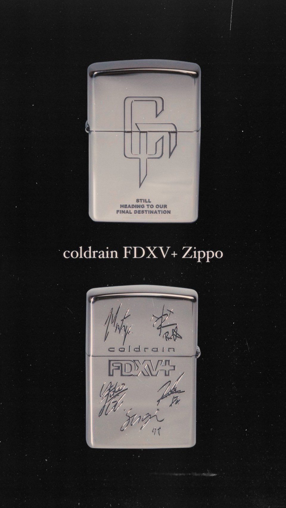 coldrain FDXV +Zippo
