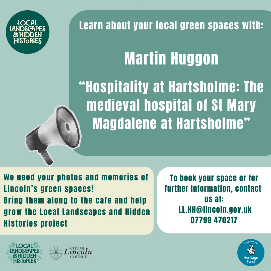 Our next Local History Café is Hospitality at Hartsholme on 21 February at the Grandstand from 6pm.
Follow the link below to book online, or email us at: LL.HH@lincoln.gov.uk
contact.lincoln.gov.uk/service/Commun…
