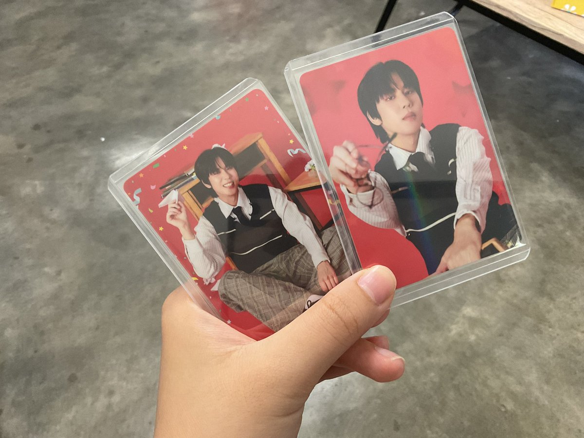 Minalliimm's tweet photo. WTS - Gmm Card 
sell all the card 
Jimmysea Taynew GeminiFourth -4 pcs (set )

Location- Malaysia
Dm me https://t.co/z2U9tCA2UJ