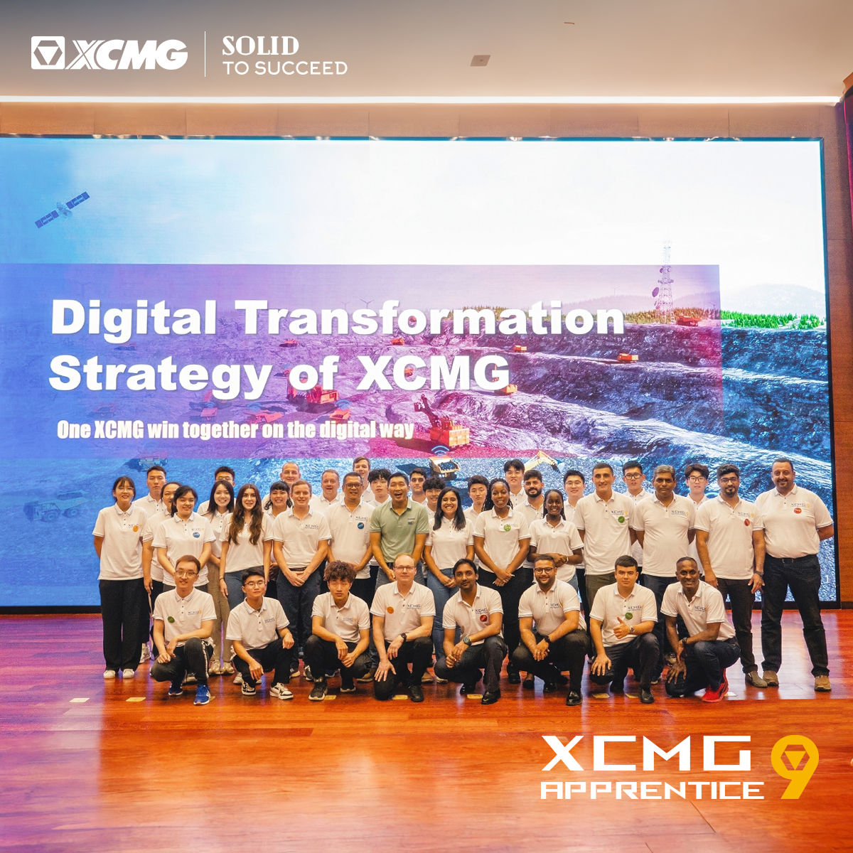 XCMGGroup's tweet photo. On the journey of XCMG Apprentice S9, global XCMGers unite in Xuzhou, China,ย to explore the diverse XCMG. ๐๐
From individuals to XCMGers, follow https://t.co/8l7JOsTctW for updates!
#XCMG #SolidtoSucceed #XCMGApprenticeS9 #XCMGApprentice https://t.co/YO9EpH3zJY