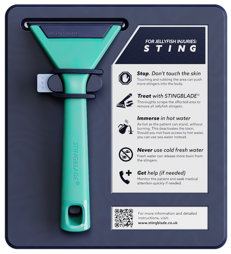 IOL's tweet photo. #Sponsored When jellyfish strike, #StingBlade Strikes back!
https://t.co/JiFnxTf2zK
#safetyonthesea #innovation #marineproducts #marineinnovation #marinesafety #jellyfishstingrelief #stingblade #sustainabilty #recycled #madeinGreatBritain #itssafetogobackintothesea https://t.co/NlWDbdNiap