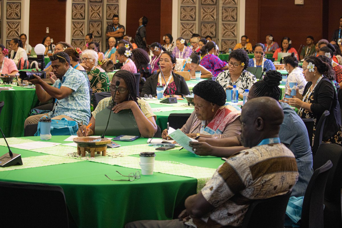 sruti_mohapatra's tweet image. WOMEN'S FORUM
CHOGM SAMOA 2024
Apia, Samoa
Monday 21st &amp;amp; 22nd October 2024
The Women’s Forum brought together international delegates from the Commonwealth and the rest of the world across sectors including prime ministers, ministers, civil society, youth and the private sector…