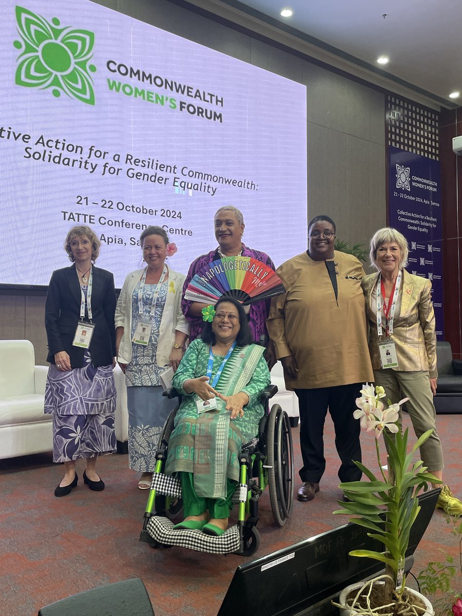 sruti_mohapatra's tweet image. WOMEN'S FORUM
CHOGM SAMOA 2024
Apia, Samoa
Monday 21st &amp;amp; 22nd October 2024
The Women’s Forum brought together international delegates from the Commonwealth and the rest of the world across sectors including prime ministers, ministers, civil society, youth and the private sector…