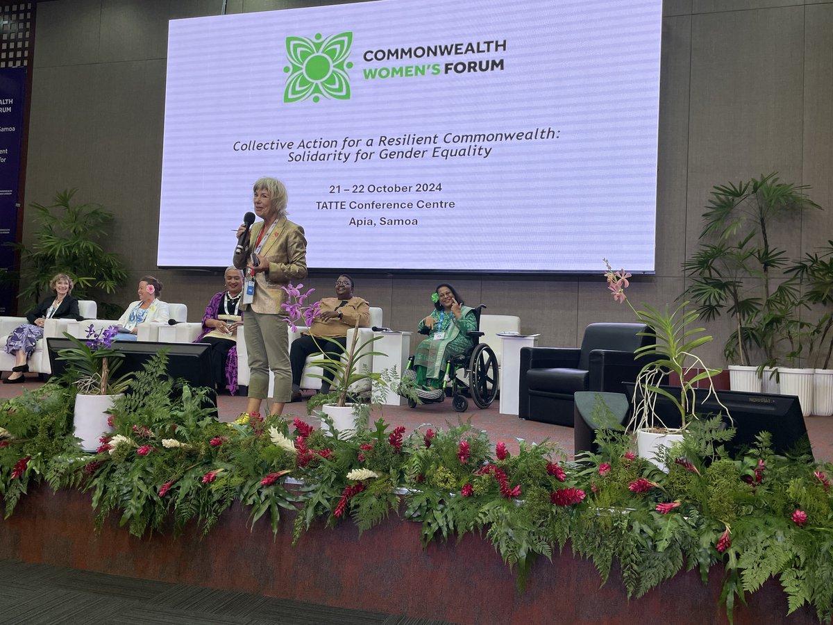 sruti_mohapatra's tweet image. WOMEN'S FORUM
CHOGM SAMOA 2024
Apia, Samoa
Monday 21st &amp;amp; 22nd October 2024
The Women’s Forum brought together international delegates from the Commonwealth and the rest of the world across sectors including prime ministers, ministers, civil society, youth and the private sector…