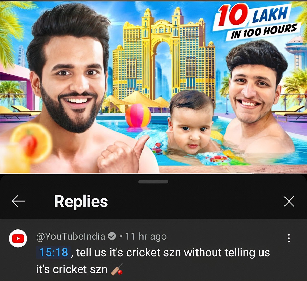 KAJALSHINDE1111's tweet photo. People wonder, 'Why him not them?' The answer is simple he respects the platform that got him to where he is today. He never forgets his roots and stays grateful to YouTube, the very platform that has shaped his journey.🧿💕
#AbhishekMalhan #FukraInsaan #PandaGang https://t.co/hEQFyWPlna