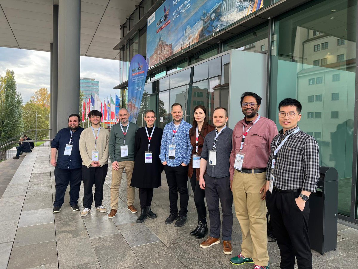 Finnish proteomics is well represented at #HUPO2024 with strong teams from the <a href="/Varjosalo_Lab/">Varjosalo_Lab</a> and <a href="/EloLab_fi/">Elo Lab</a> (5+5 participants).