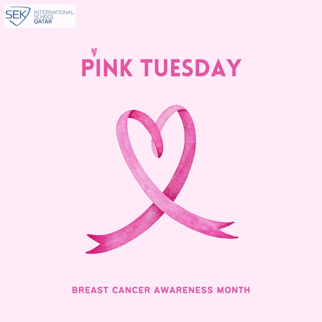 sekqatar's tweet photo. Itβs Pink Tuesday at @sekqatar! Today, weβre wearing pink to raise awareness and show our support for Breast Cancer Awareness Month. π
Together, we stand in solidarity! #PinkTuesday #BreastCancerAwareness #SEKQatar π https://t.co/zZuvBk8tLi