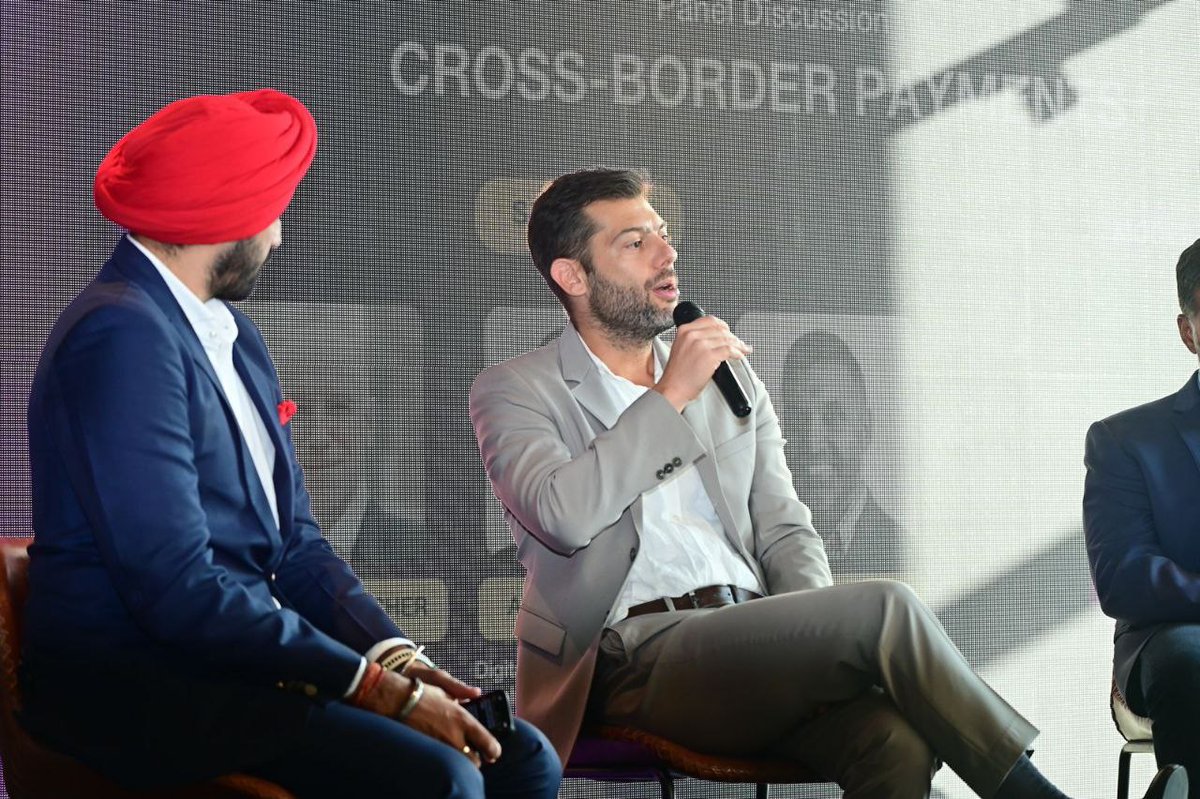 redefined_app's tweet photo. 🚀 Some snaps of our CEO @AlexCrypto42 from his panel at #P2PFISY 2024 in Dubai! 🌍

Cross-border payments are evolving, and crypto—with its low fees and direct custody—is paving the way. Stablecoins, especially in favorable regulatory hubs like Dubai, offer a huge opportunity.

redefined is an access layer for seamless cross-border payments and remittances, empowering global citizens with a frictionless experience! 💸✨

#DeFi #Crypto #CrossBorderPayments #Dubai