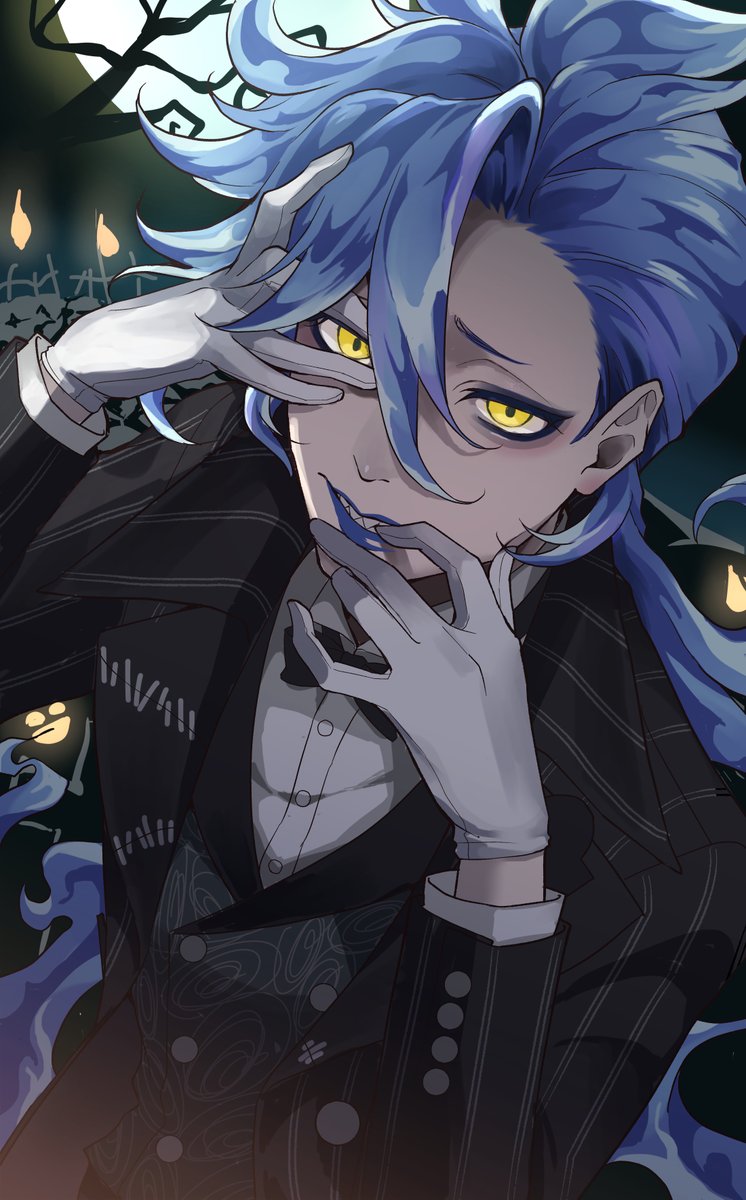 This is halloween!!👻
#twstファンアート
#ツイステファンアート